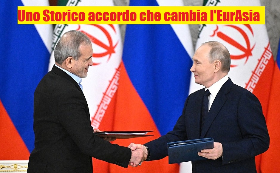 I Presidenti Putin e Pezeshkian