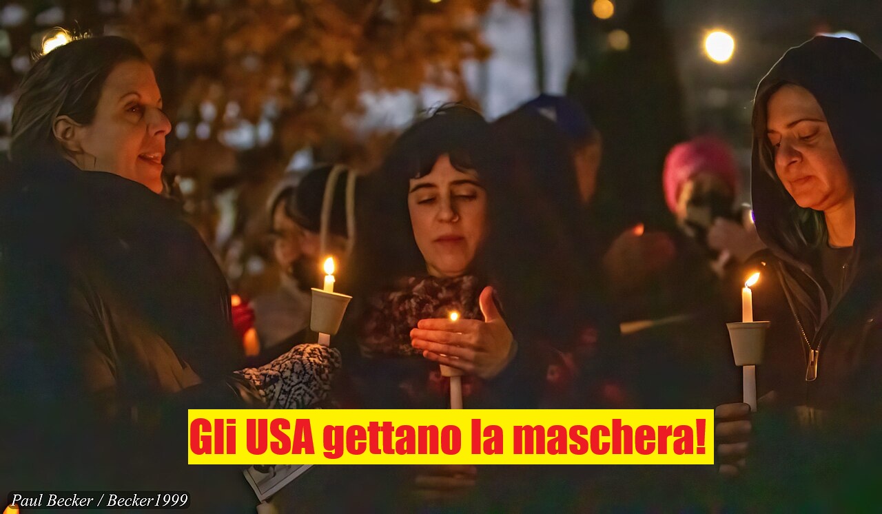 Fiaccolata per la memoria di Renee good